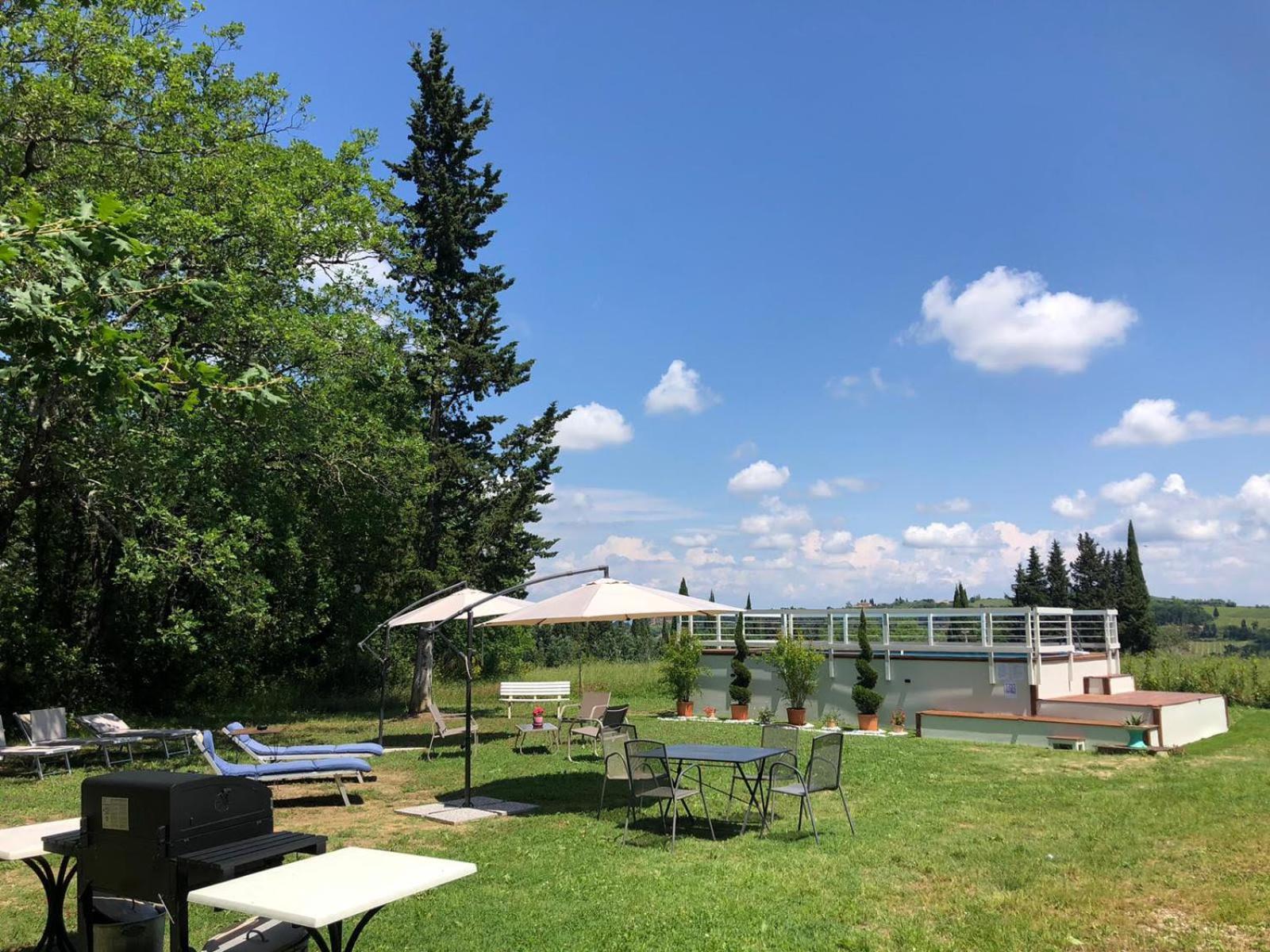 Villa Albertina Монтеспертоли Екстериор снимка