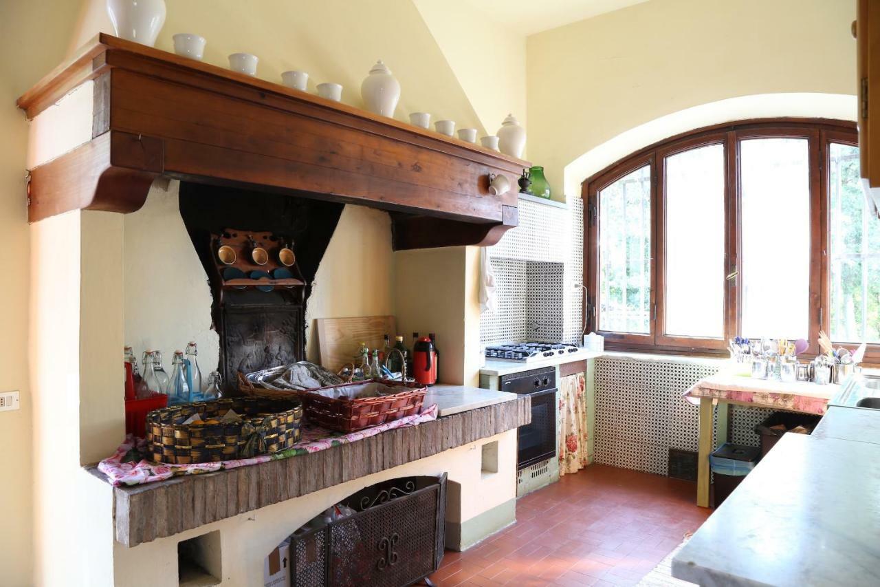 Villa Albertina Монтеспертоли Екстериор снимка